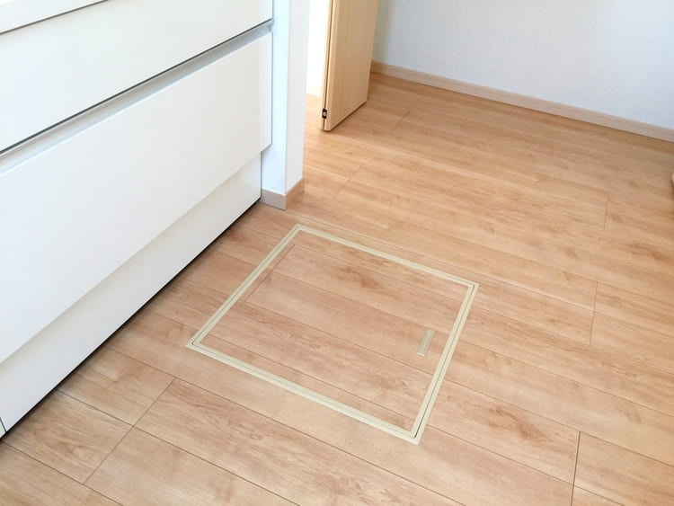 キッチンの床下収納